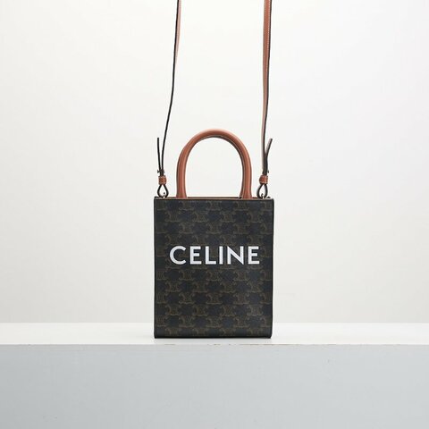 Celine mini琴譜包/老花