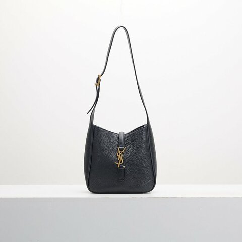YSL Le5a7 mini hobo 黑金