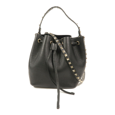 Valentino 牛皮皮革Bucket Bag手挽肩背兩用袋