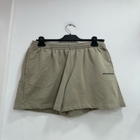 Balenciaga 巴黎世家 男士刺繡短褲 xs碼