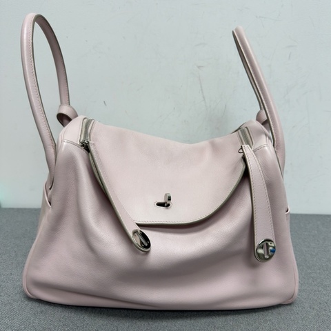 Hermès 愛馬仕lindy34，櫻花粉EV皮