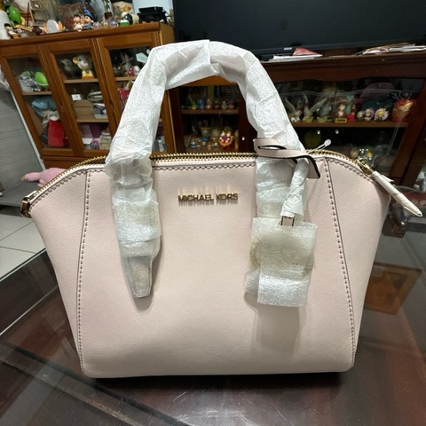 Michael Kors CIARA 真皮兩用包 粉裸色 全新 吊牌未拆