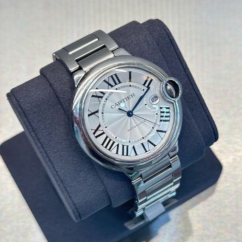 卡地亞 Cartier Ballon Bleu de Cartier卡地亞藍氣球腕表 WSBB0049 自動上鏈 精鋼 42mm