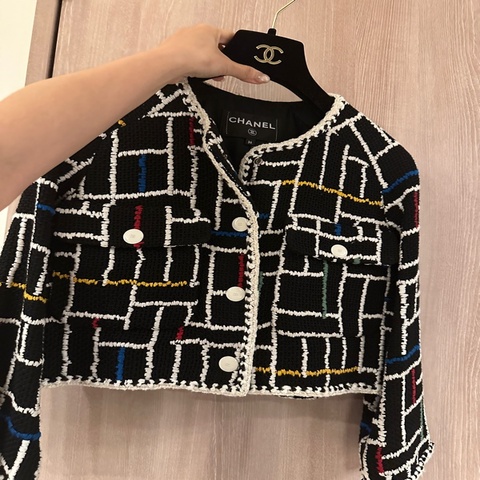 香奈兒 25C 36碼 無領外套 全新