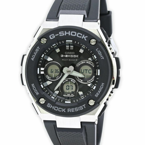 卡西歐 G-Shock G-STELL GST-W300-1AJF 男士手錶，樹脂 x 不鏽鋼橡膠錶帶，130553