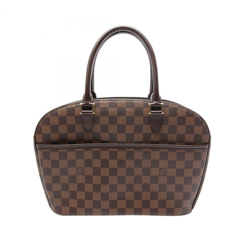 路易威登 Salia Horizontal Damier Ebene 手提包，塗層帆布皮革，女士，棕色，N51282