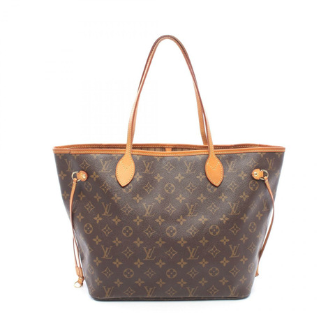 路易威登 Neverfull MM 單肩手提包 M40156 Monogram 帆布皮革二手