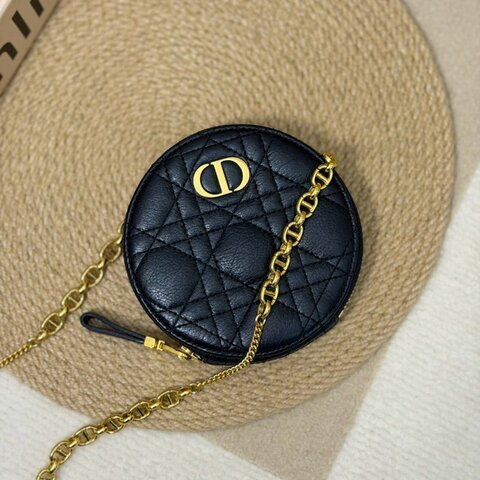 🏷Dior 迪奧．Caro 藤格紋小圓餅
