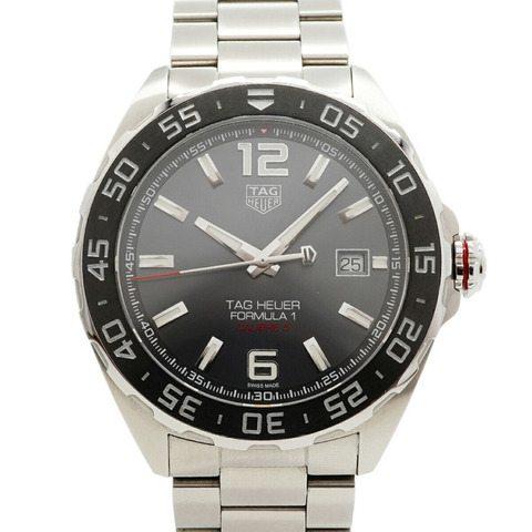 TAG Heuer Formula 1 Calibre 5 WAZ2011 灰色錶盤男士腕錶