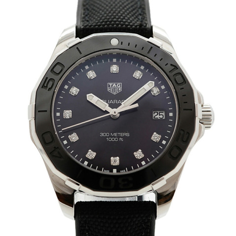 TAG Heuer 豪雅競潛系列鑽石腕錶 WAY131M 黑色錶盤小姐腕錶