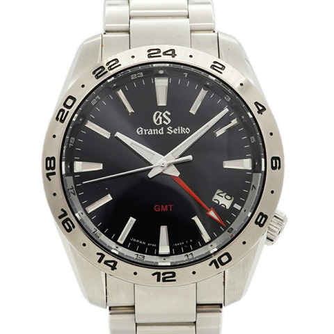 精工 Grand Sport 系列 GMT SBGN029 9F86-0AK0 海軍藍錶盤男士腕錶