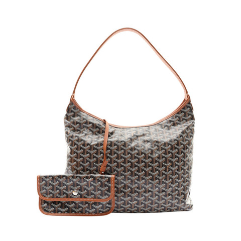 GOYARD 高雅德 Boheme Hobo PM 肩背包 棕色 Goyardine 帆布 BOHEMEPMLTY01CL03P