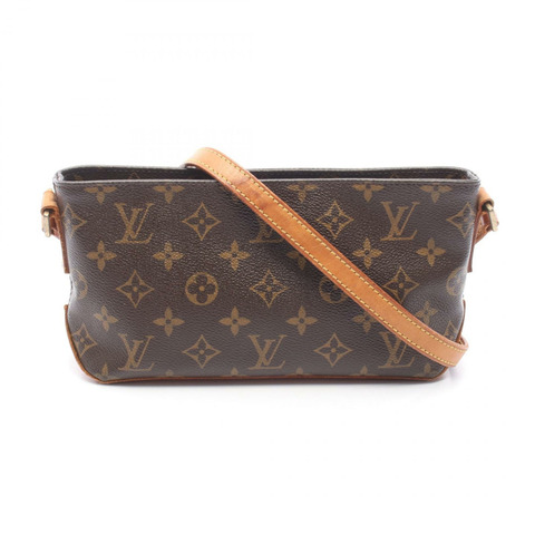 路易威登 Trotter 斜背包 M51240 Monogram 帆布 棕色 二手