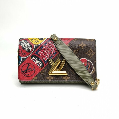 LOUIS VUITTON TWISTBeltWOC老花PVC2017山本寬齋聯名肩背包