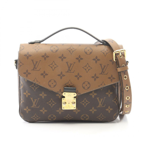 路易威登 Pochette Metis MM 單肩手提包 M44876 Monogram Reverse 二手 LV