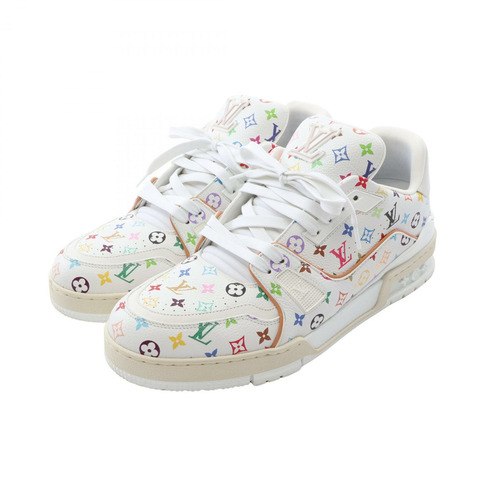 路易威登™ LV Trainer Line Monogram Blanc 運動鞋 1AJQC9 皮革 二手 #8