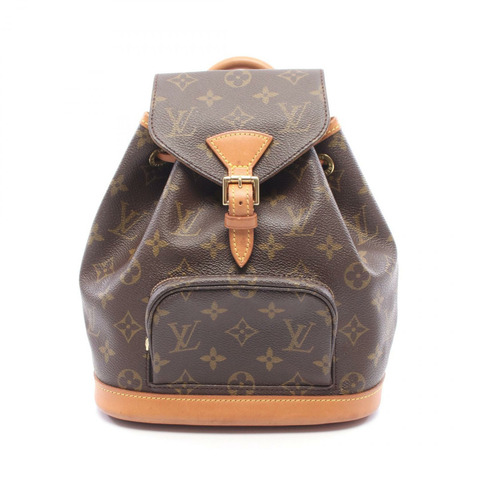 路易威登迷你 Montsouris 雙肩包 M51137 Monogram 皮革 棕色 LV