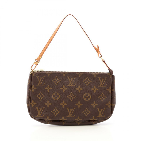 路易威登 Pochette Accessoires 手提包 M51980 Monogram 棕色皮革