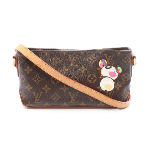 路易威登 Trotter 單肩手提包 M51241 Monogram Panda 皮革，棕色