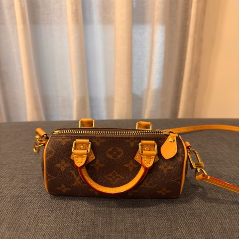 LV Louis Vuitton 法國製Nano speedy 2022年購入