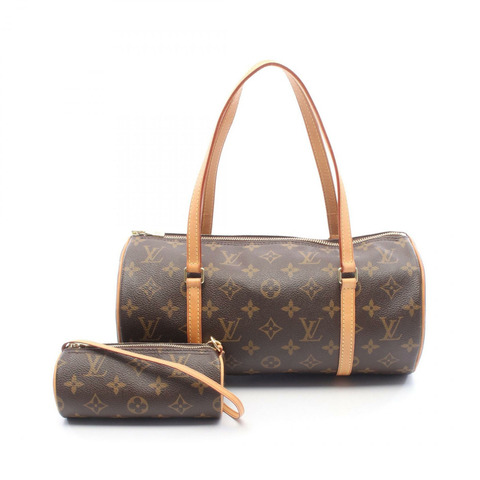 路易威登 Papillon 30 單肩手提包 M51385 Monogram 帆布皮革二手