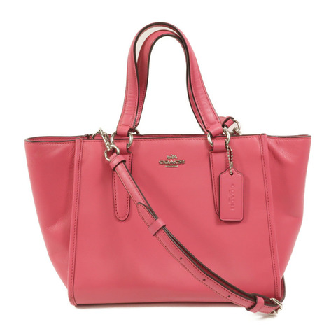 COACH 牛皮皮革2 Way Shoulder手挽肩背兩用袋