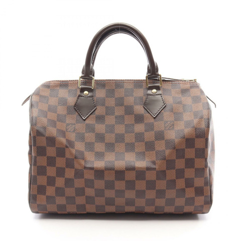 路易威登 Speedy 30 手提包 N41531 Damier Ebene 帆布皮革 二手 LV