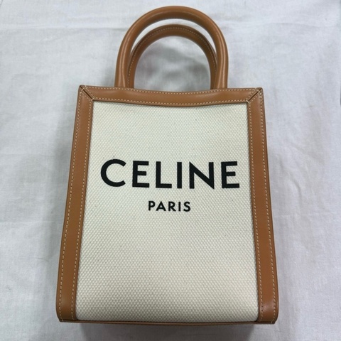 Celine mini tote 帆布琴譜包