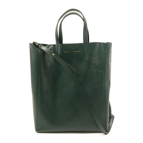 CELINE 牛皮皮革Cabas Small手挽肩背兩用袋