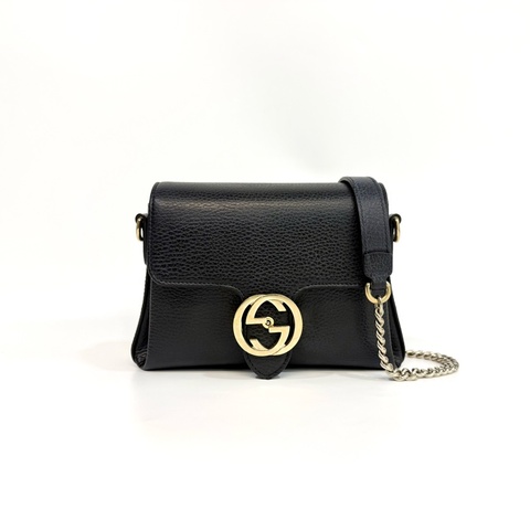 GUCCI黑金鏈條包607720