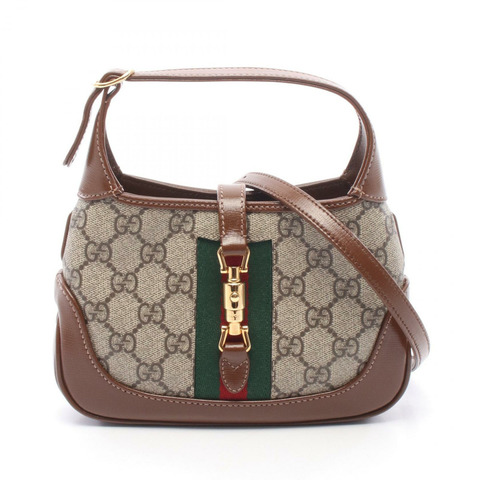 GUCCI Jackie 1961 GG Supreme 肩挎包 637092 帆布皮革