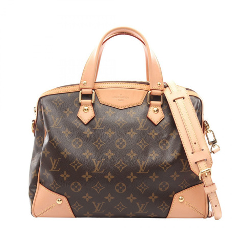 路易威登 Retiro PM 單肩手提包 M40325 Monogram 帆布皮革 二手 LV
