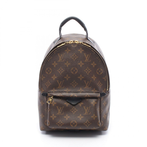 路易威登 Palm Springs 雙肩包 PM 背包 M44871 Monogram 棕色皮革