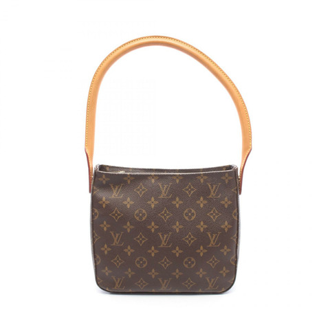 路易威登 Looping MM 單肩手提包 M51146 Monogram 帆布皮革二手 LV