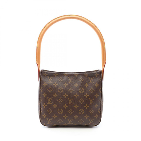 路易威登 Looping MM 單肩手提包 M51146 Monogram 帆布皮革二手 LV