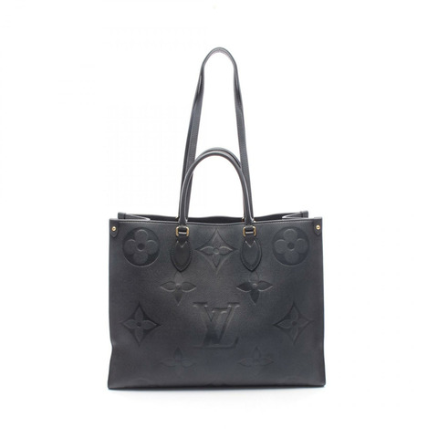 路易威登 On-the-go GM 手提單肩包 M44925 Monogram empreinte Noir 二手