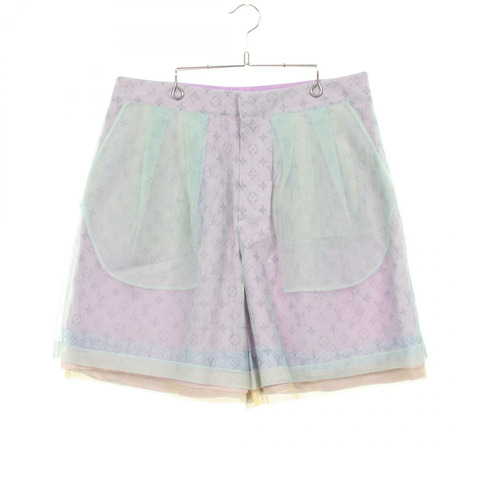 路易威登 Monogram Multicolor Layered Half Pants #42 RM201 TED HIP99W 尼龍
