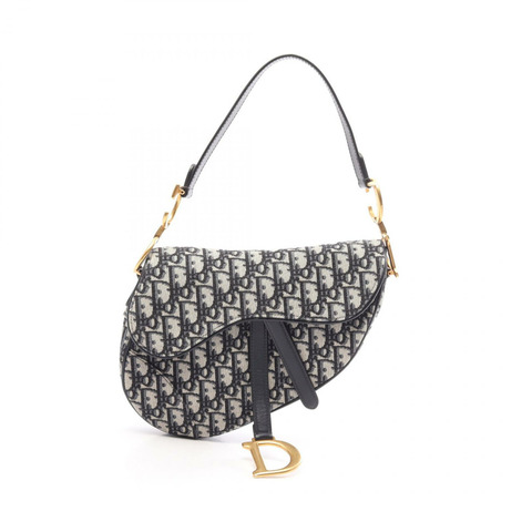 Christian Dior SADDLE Oblique 斜肩手提包 M0446CTZQ 帆布提花皮革