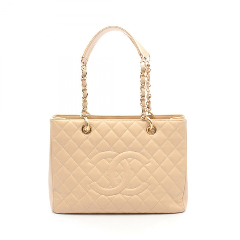 香奈兒 (CHANEL) Matelasse Grand Shopping GST 鏈條肩背手提包 A50995 皮革 二手