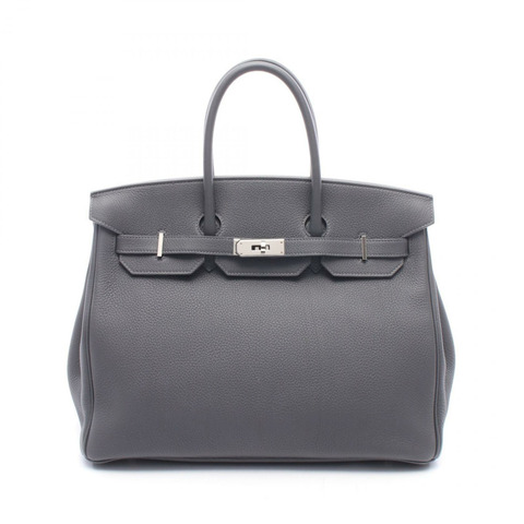 愛馬仕 Birkin 35 手提包 K Togo 皮革 Ardoise 二手女士 SHW