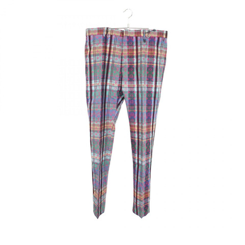 路易威登 Monogram Madras 格紋錐形褲 #50 RM211 ZVI HKP85W 棉質 LV