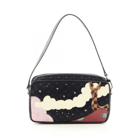 路易威登 Conte de Fees Pochette 手提包 M92275 Monogram 緞面布料