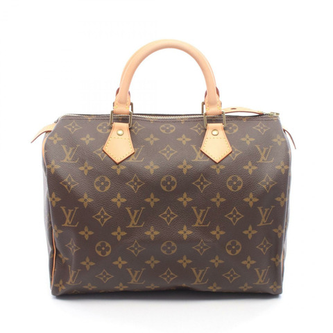 路易威登 Speedy 30 手提包 M41526 Monogram PVC 塗層帆布皮革 二手