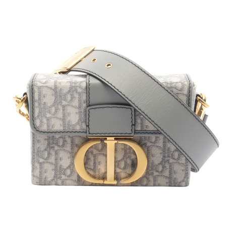 Christian Dior 30 MONTAIGNE Box Bag Oblique Jacquard Shoulder Crossbody Bag used