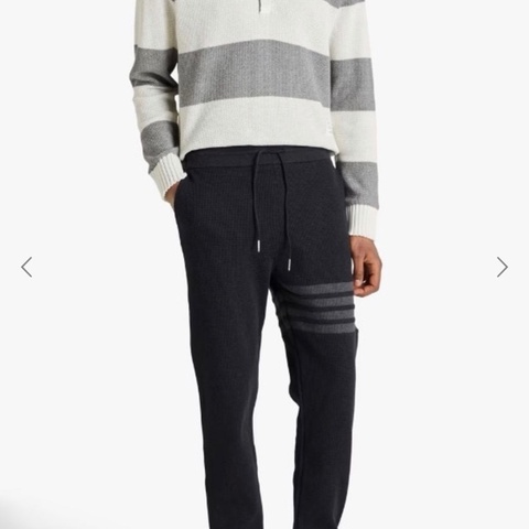 THOM BROWNE 4格華夫格運動褲