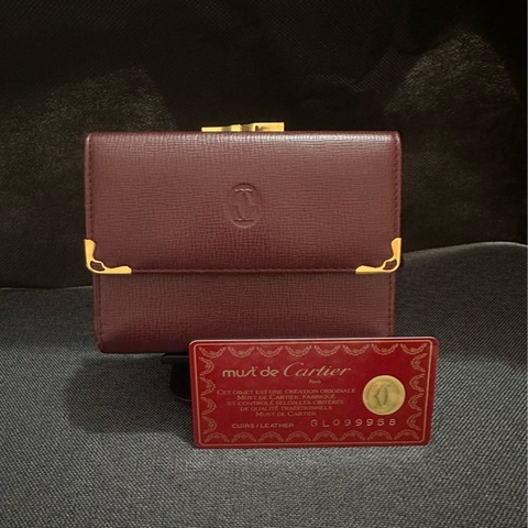 Cartier Must de Cartier 三摺錢包
