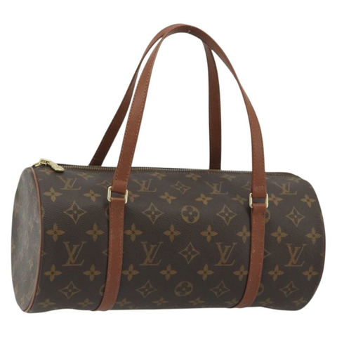 路易威登 Monogram Papillon 30 手提包 M51385 LV Auth am12217V