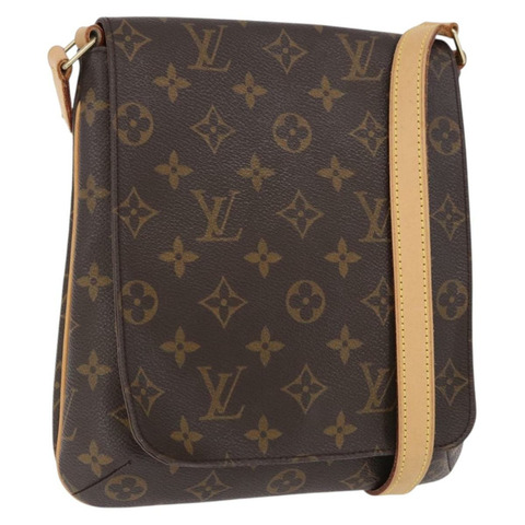 路易威登 Monogram Musette Salsa 短版肩背包 M51258 LV Auth 194214V