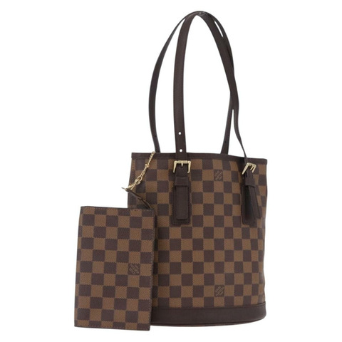 路易威登 Damier Ebene Marais 單肩包 N42240 LV 正品 193965V