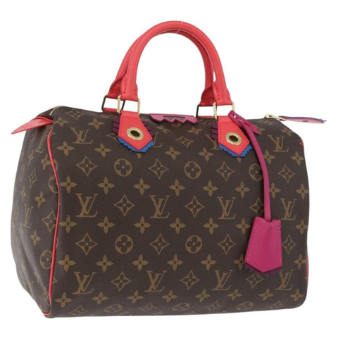 路易威登 Monogram Totem Speedy 30 手提包 M41665 LV 正品 192431SV